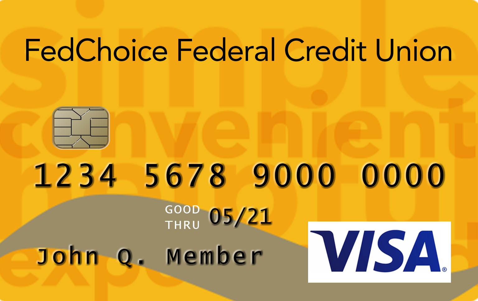 Visa Gold Credit Card