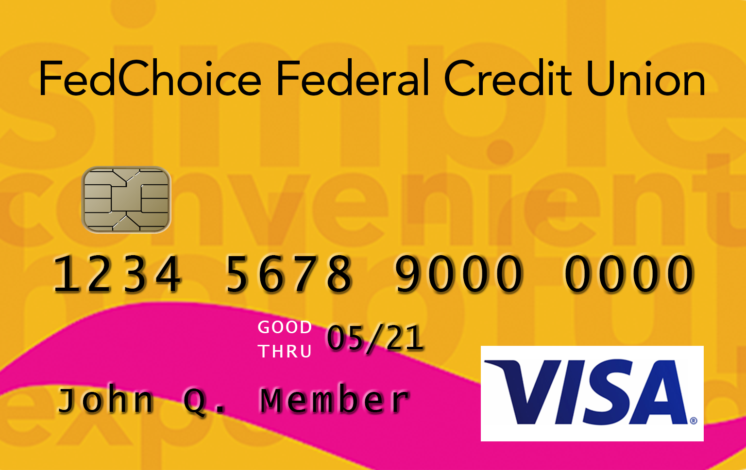 Visa Classic Credit Card