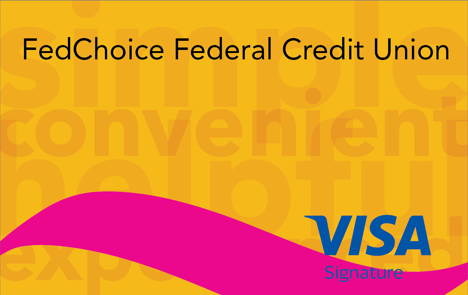 FedChoice FCU Visa