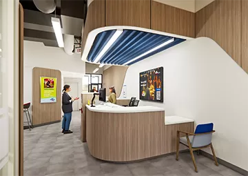 Render of New location