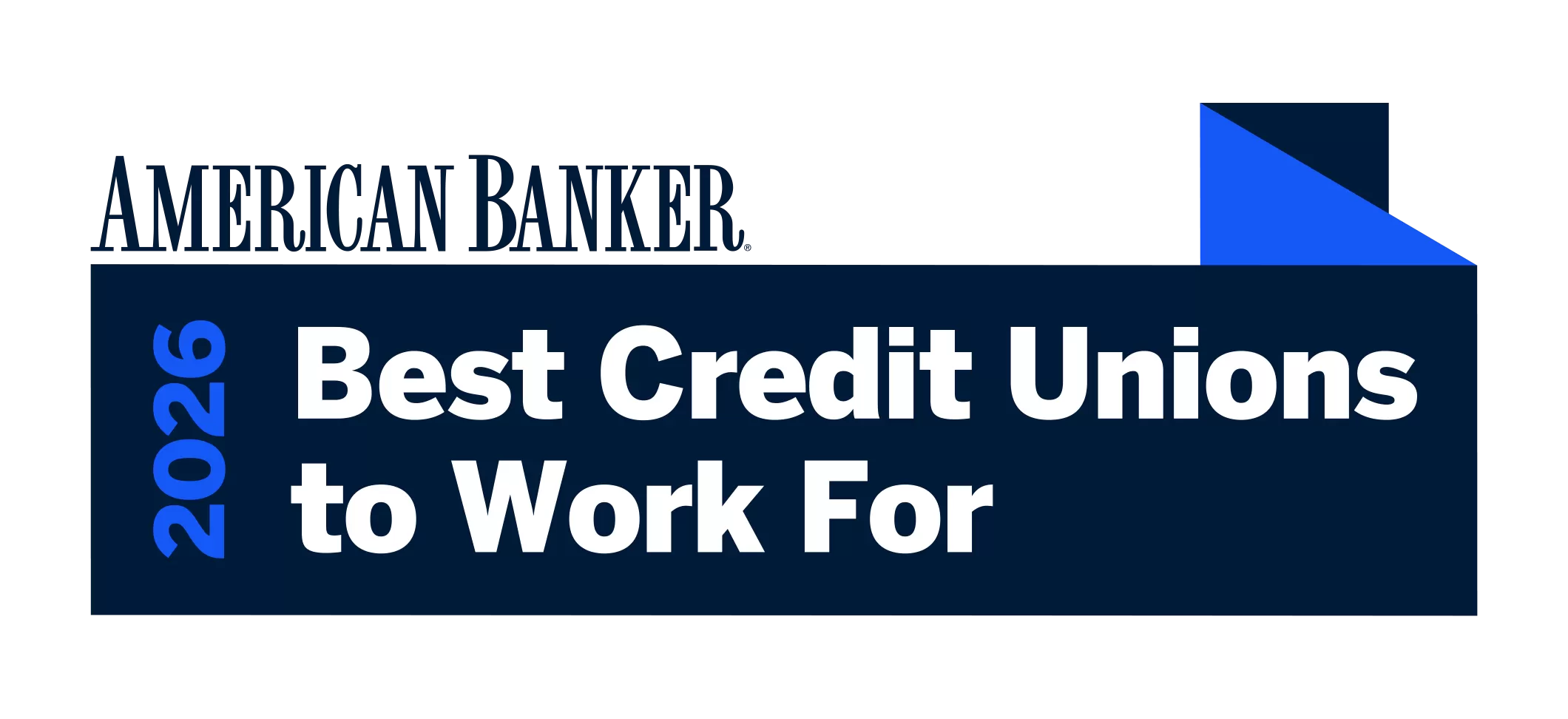 American Banker Best CU to Work For Logo